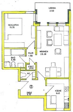 Foto - 2 Zimmer Etagenwohnung zur Miete in Beverungen