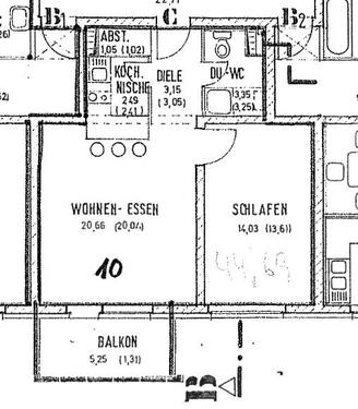 Foto - Etagenwohnung zur Miete in Linz am Rhein