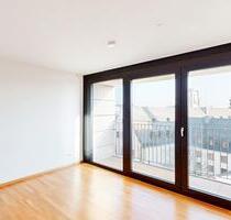 Exklusives 1-Zimmer-Apartment mit Loggia und tollem Ausblick - Frankfurt am Main