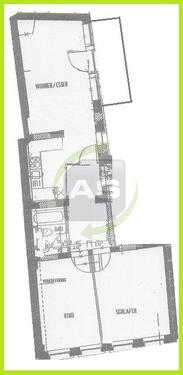 Foto - 3 Zimmer Etagenwohnung zur Miete in Zwickau
