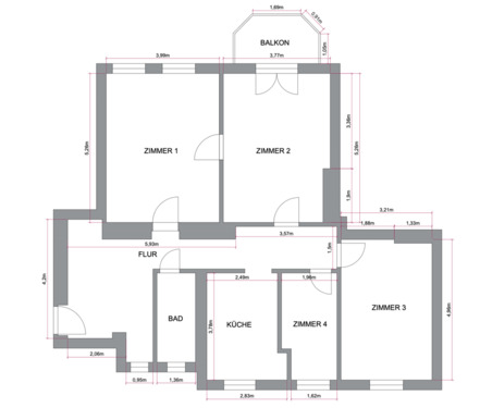 Foto - 4 Zimmer ETW mit 100 Quadratmetern in Schönberg