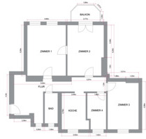 4 Zimmer ETW mit 100 Quadratmetern in Schönberg - Berlin Tempelhof-Schöneberg
