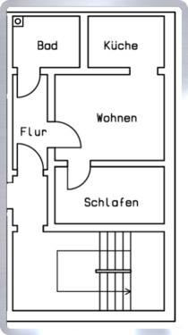 Foto - 2 Zimmer Etagenwohnung zur Miete in Mittweida