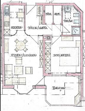 Foto - 2-Zimmer-Dachgeschosswohnung mit Südbalkon in Melsungen