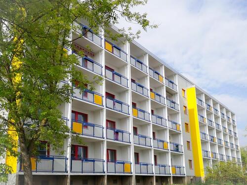 Foto - seniorengerechte 1 Raum Wohnung mit Balkon und Dusche