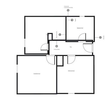 Foto - 2 Zimmer Dachgeschoßwohnung in Barsinghausen