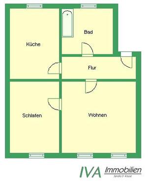 Foto - Etagenwohnung in Riesa zur Miete