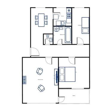 Foto - 3 Zimmer Etagenwohnung in Kassel