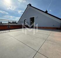 Erstbezug nach Kernsanierung - Penthousewohnung mit großer Dachterrasse und herrlicher Aussicht ! - Bad Kötzting