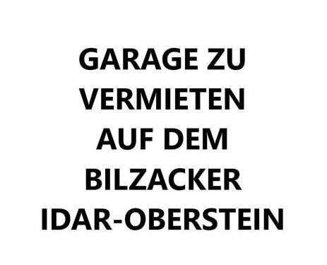 Foto - Garage zu vermieten Auf dem Bilzacker Idar-Oberstein