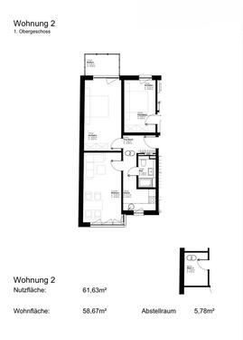 Foto - Etagenwohnung in Osnabrück zur Miete