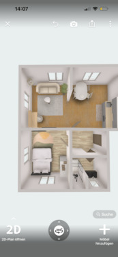 Foto - 2 Zimmer Etagenwohnung zur Miete in Bayreuth