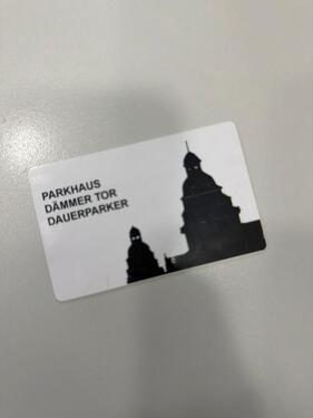 Foto - Parkticket Parkhaus Dämmer Tor für November 2025