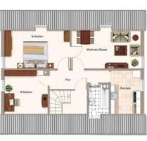 3-Zimmer Dachgeschosswohnung - 1.000,00&nbsp;EUR Kaltmiete, ca.&nbsp; 47,00&nbsp;m&sup2; in Stuttgart (PLZ: 70565) Vaihingen