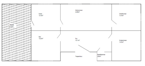 Foto - 3 Zimmer Etagenwohnung zur Miete in Chemnitz