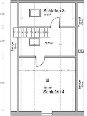 Foto - 5 Zimmer Dachgeschoßwohnung zur Miete in Zapfendorf
