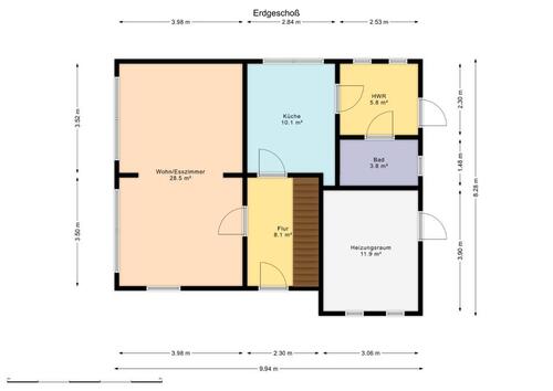 Foto - 4 Zimmer Einfamilienhaus zum Kaufen in Langenhorn