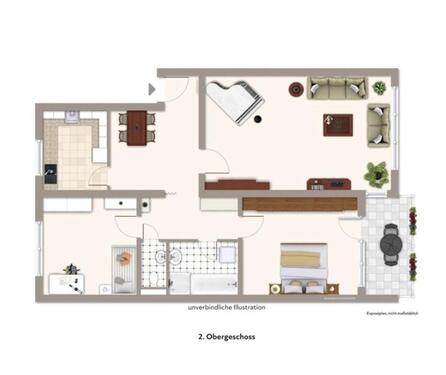 Foto - 3,5 Zimmer-Wohnung in TOP-Lage in 71522 Backnang Briandstrasse zu vermieten