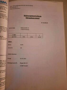 Foto - Etagenwohnung in Strasburg (Uckermark) zur Miete