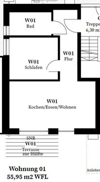 Foto - Etagenwohnung in Straubing