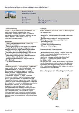 Foto - 3 Zimmer Etagenwohnung zur Miete in Bergisch Gladbach