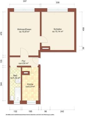 Foto - Etagenwohnung in Löbau zur Miete