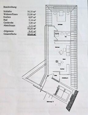 Foto - Wohnung 60qm Blieskastel - 65.000,00&nbsp;EUR Kaufpreis, ca.&nbsp; 60,00&nbsp;m&sup2;