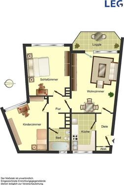 Foto - 3 Zimmer Erdgeschoßwohnung zur Miete in Solingen