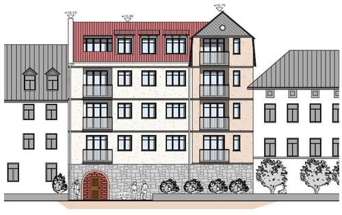 Foto - Wertheim Altstadt: Neubau - 3 Zimmer Wohnung mit 2 Balkonen 74 qm