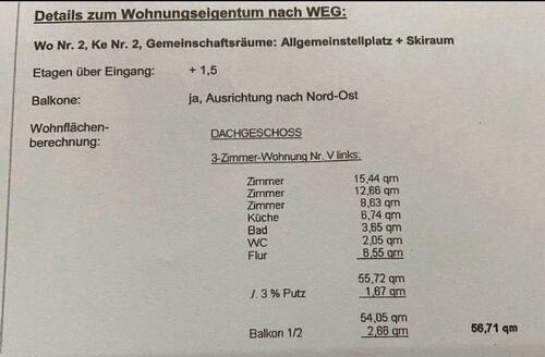 Foto - Dachgeschoßwohnung in Schwörstadt zum Kaufen