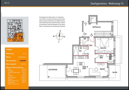 Foto - Mietwohnung - 1.350,00&nbsp;EUR Kaltmiete, ca.&nbsp; 88,00&nbsp;m&sup2;