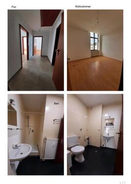 Foto - Wohnung 2 ZKB, 46qm, 1.OG - 520,00&nbsp;EUR Kaltmiete, ca.&nbsp; 46,00&nbsp;m&sup2;