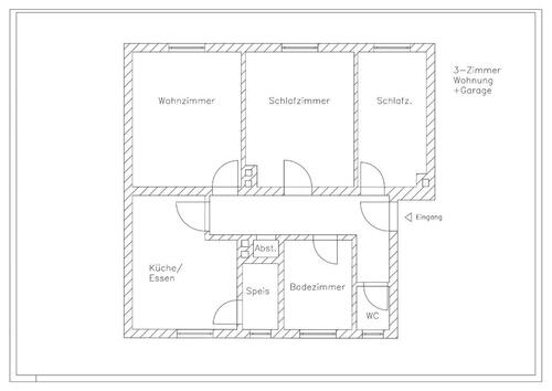 Foto - 3-Zimmer Wohnung IN STRAUBING, 80qm ab 01.06., EG zu vermieten