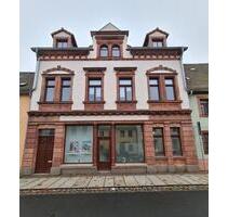 Zentral Wohnen in Grimma: 3 Zi., Kamin, Wellnessdusche und Werkstatt-Nutzung