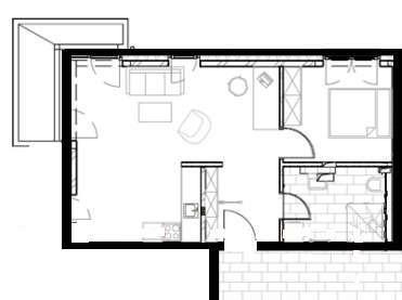 Foto - Etagenwohnung in Ludwigslust zur Miete