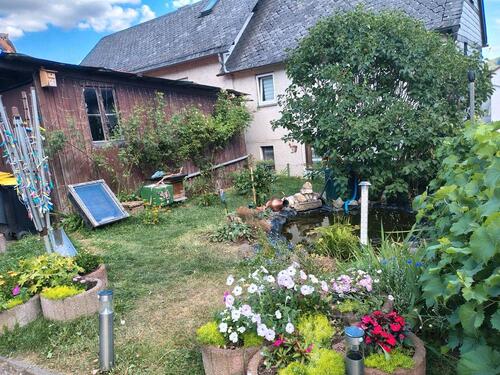 Foto - Haus mit großer Scheune in Günterod