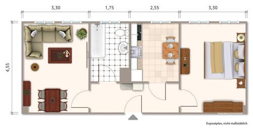 Foto - 2 Zimmer Etagenwohnung in Ronneburg