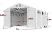 Foto - Ganzjähriges Lagerzelt 4x6x2,5 mit Belichtung Carport Garagenzelt