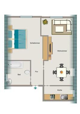Foto - 2.5 Zimmer Etagenwohnung zur Miete in Essen