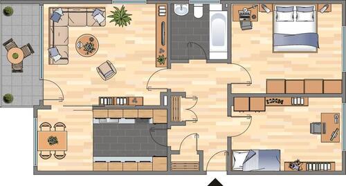 Foto - 3 Zimmer Etagenwohnung zur Miete in Wirges