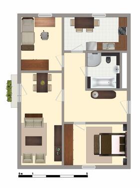 Foto - 3 Zimmer Etagenwohnung in Merseburg