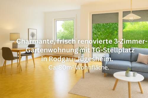 Foto - Charmante Erdgeschosswohnung mit Gartenidylle und TG-Stellplatz