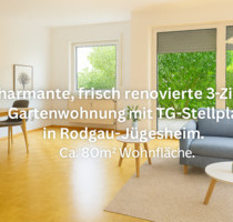 Charmante Erdgeschosswohnung mit Gartenidylle und TG-Stellplatz - Rodgau