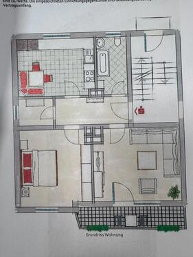 Foto - 2 Zimmer Wohnung in Gunzenhausen zu vermieten