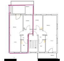 Kernsanierte 2-Zimmer-Wohnungen mit Balkon (Süd & Nordausrichtung - Osnabrück Nahne