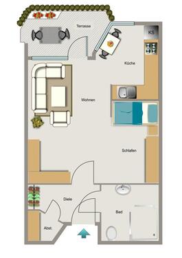 Foto - 1.5 Zimmer Etagenwohnung zur Miete in Bochum