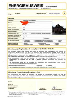 Foto - Eigentumswohnung in Höxter, Zentrumsnähe ca. 110 qm zu verkaufen