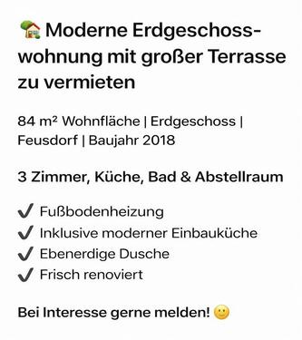 Foto - 3 Zimmer Erdgeschoßwohnung zur Miete in Jünkerath