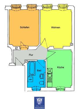 Foto - 2 Zimmer Etagenwohnung zur Miete in Meißen