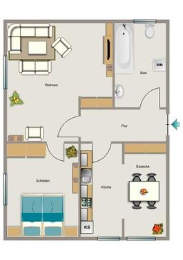 Foto - 2.5 Zimmer Etagenwohnung zur Miete in Marl